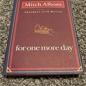 For One More Day FIRST EDITION
